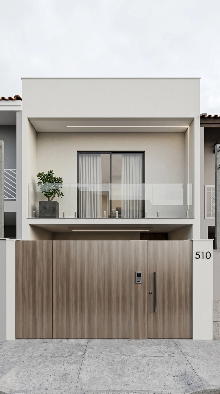 Minimalist Facade Facade design — facade photo by GenRoom AI