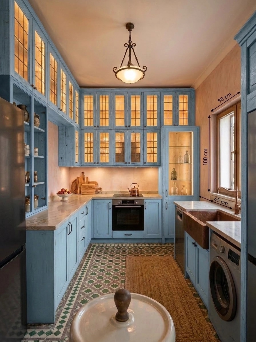 Interior design in Rustic style — Kitchen by GenRoom AI