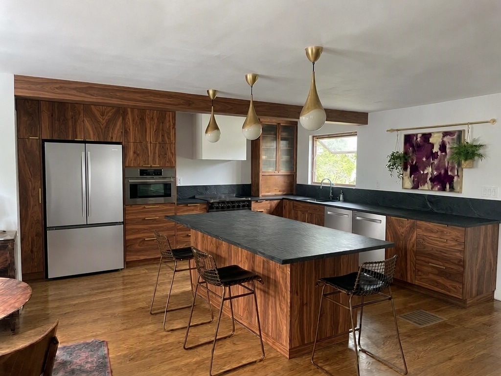 Kitchen interior in no_style style — photo by GenRoom AI