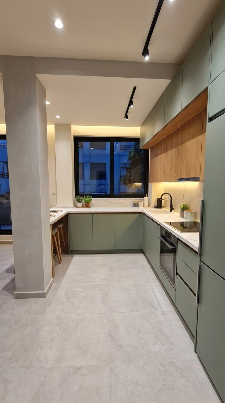 Kitchen interior in no_style style — photo by GenRoom AI