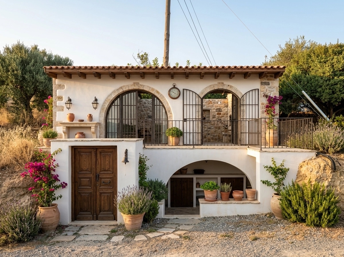 Facade design in Mediterranean Facade style — Facade by GenRoom AI