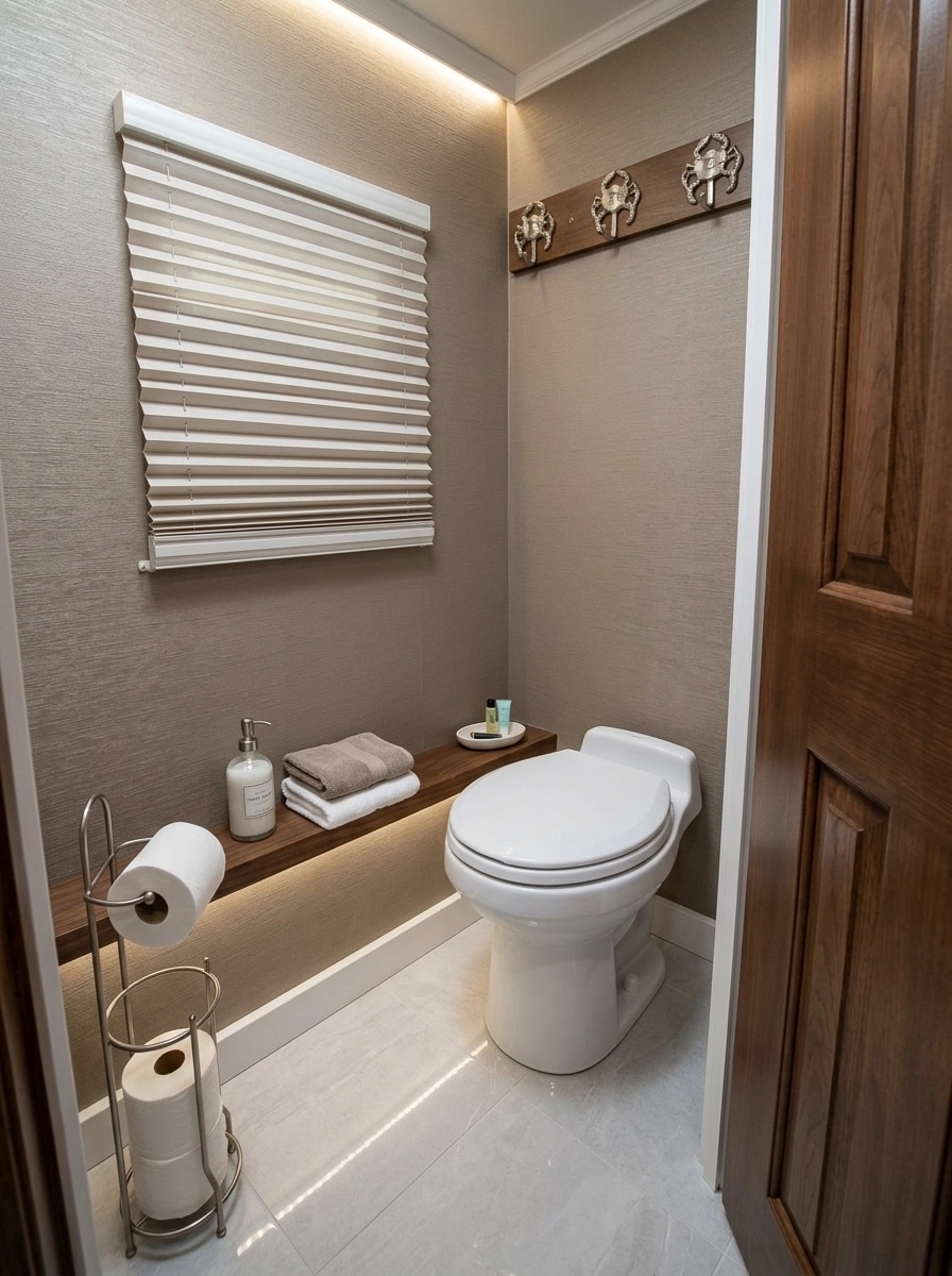 Bathroom interior in Transitional style — photo by GenRoom AI