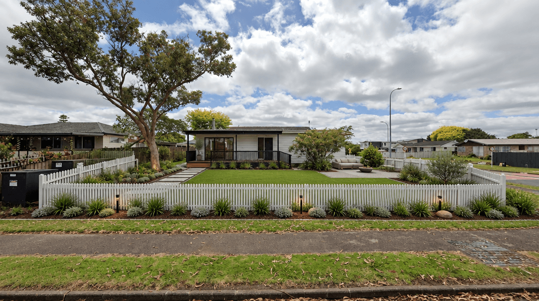Landscape design in Minimalist Yard style — Yard by GenRoom AI