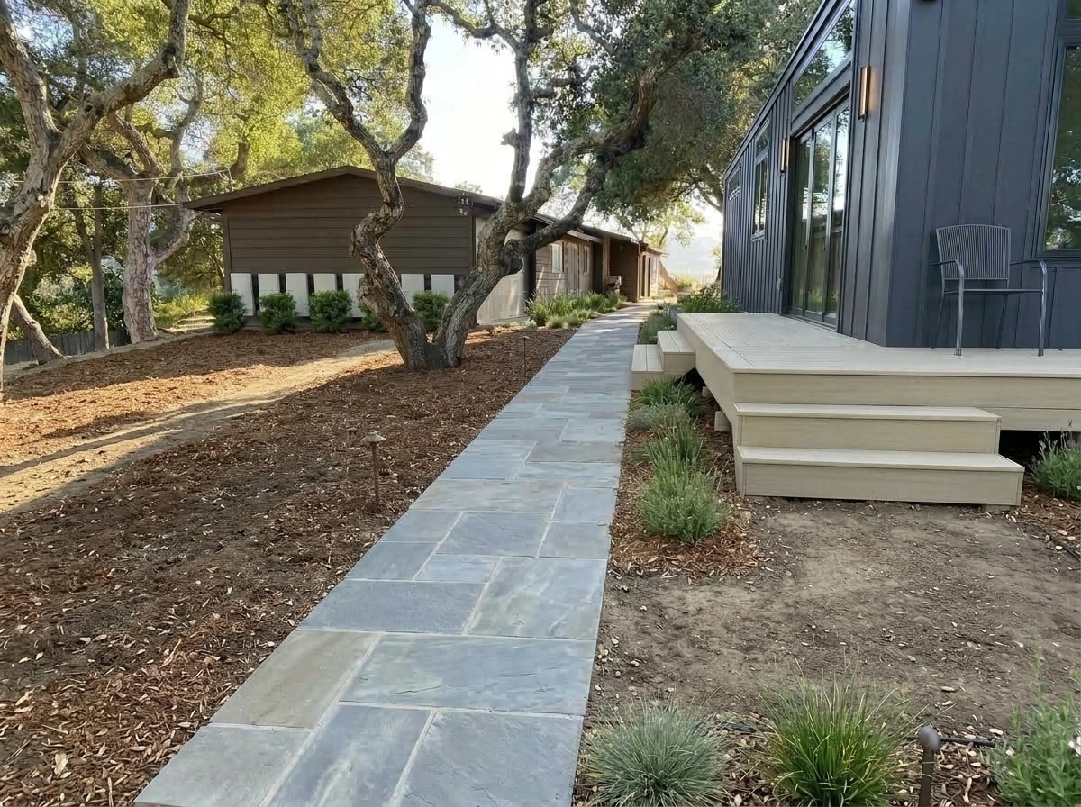 Yard design in no_style style — photo by GenRoom AI