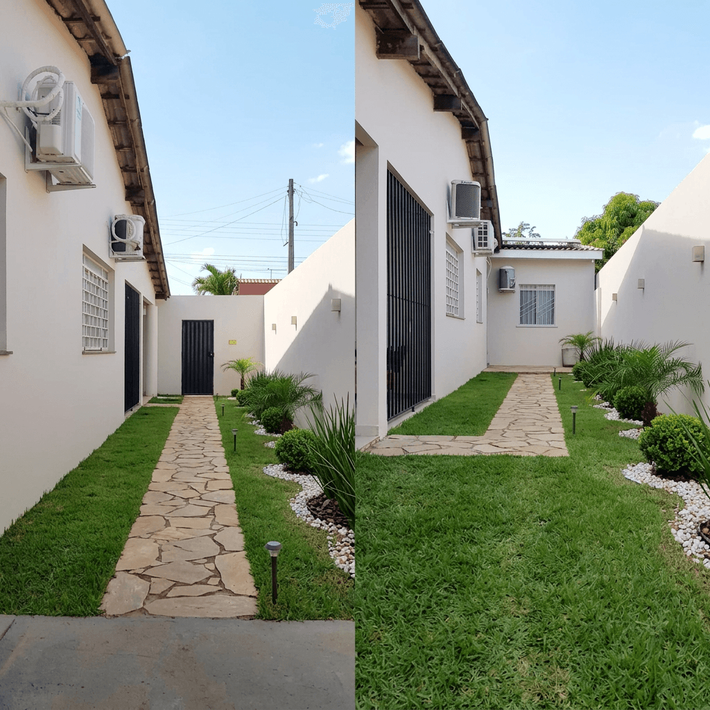 Landscape design in Minimalist Yard style — Yard by GenRoom AI