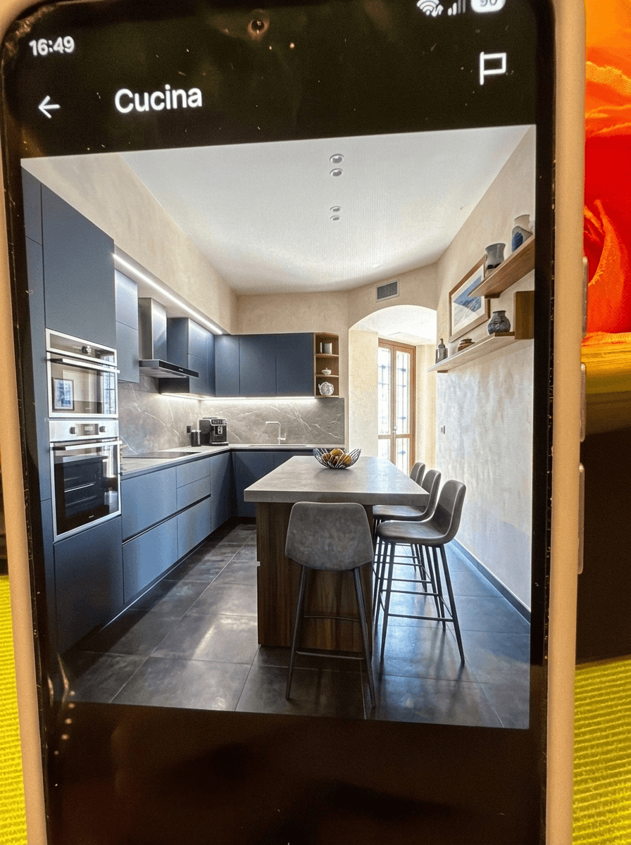 Kitchen interior in no_style style — photo by GenRoom AI