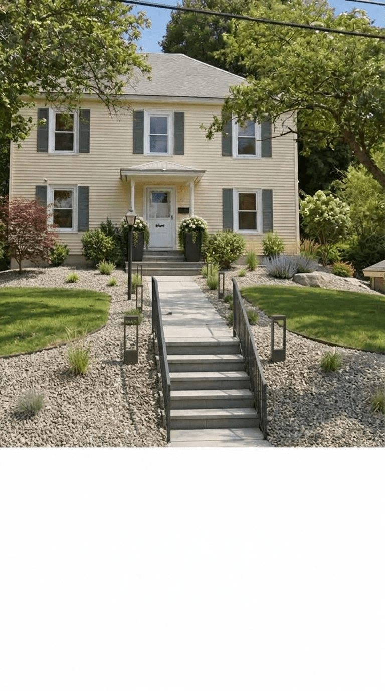 Landscape design in Contemporary Yard style — Yard by GenRoom AI