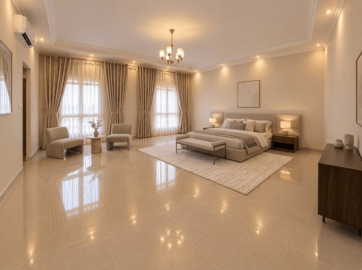 Minimalism Yatak Odası design — interior photo by GenRoom AI