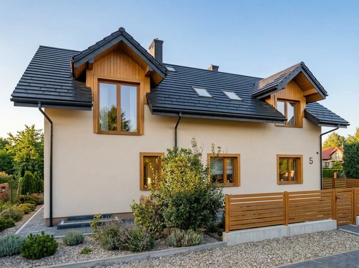 Scandinavian Facade Facade design — facade photo by GenRoom AI
