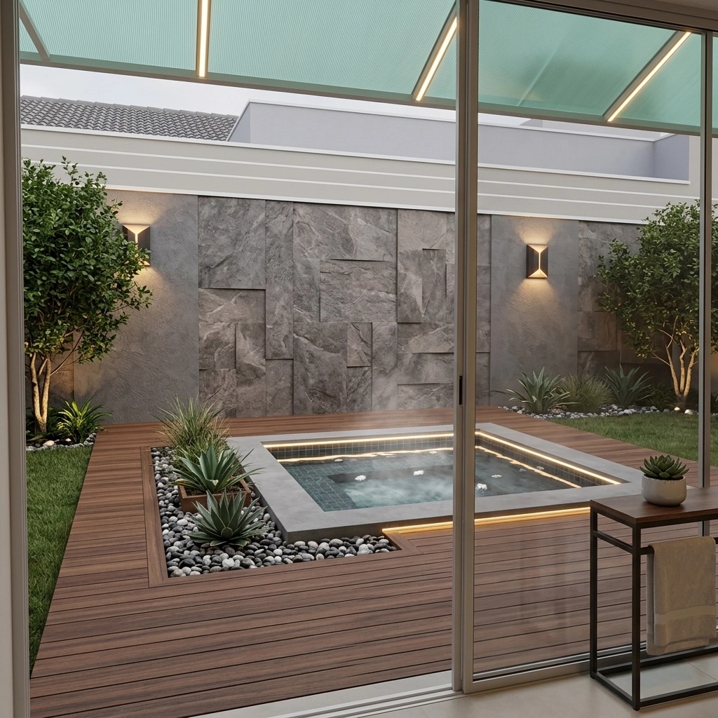 Yard design in no_style style — photo by GenRoom AI