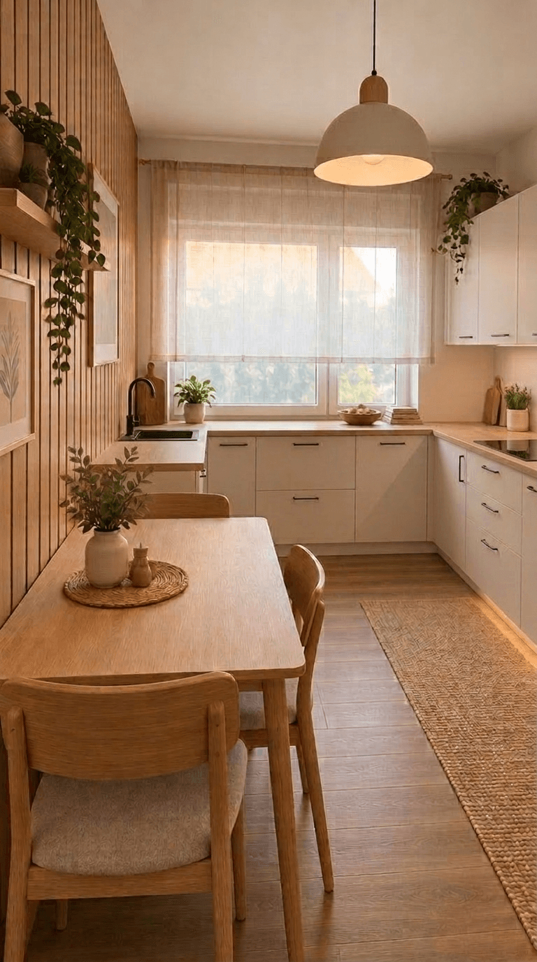 Scandinavian Kitchen design — interior photo by GenRoom AI