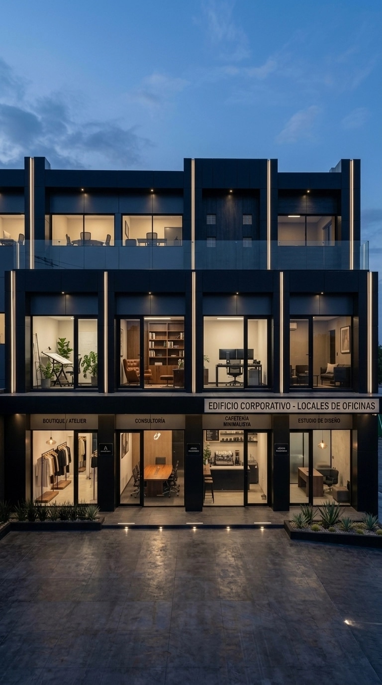 Minimalist Facade Facade design — facade photo by GenRoom AI