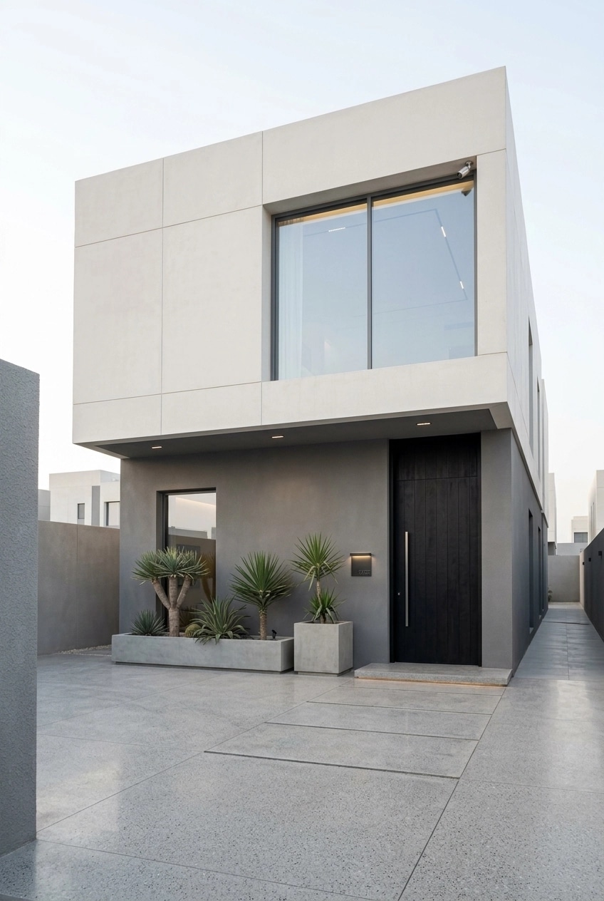 Facade design in Minimalist Facade style — Facade by GenRoom AI