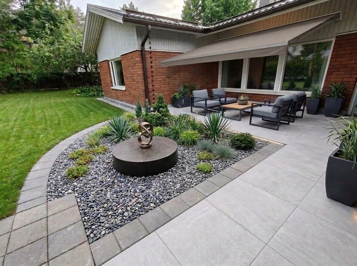 Contemporary Yard Yard design — yard photo by GenRoom AI