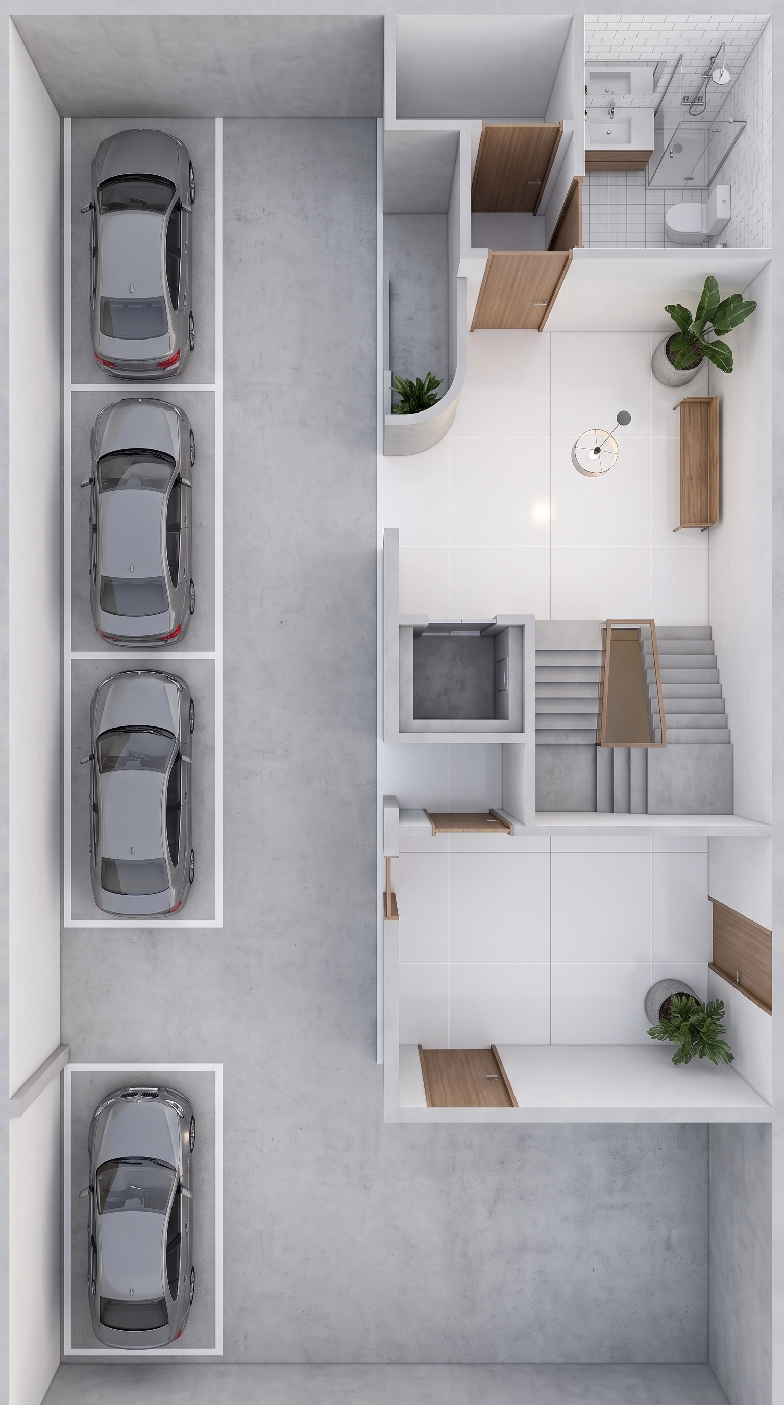 Minimalism Living Room design — interior photo by GenRoom AI
