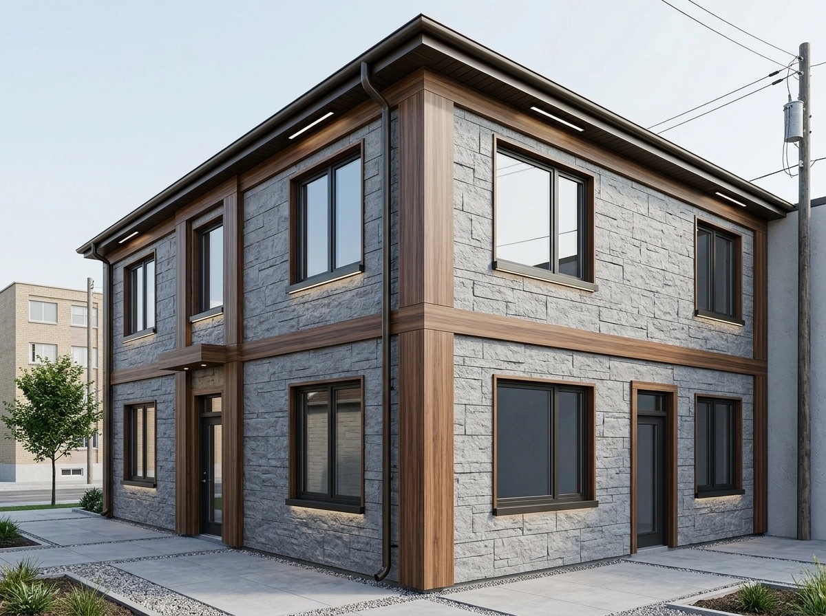 Contemporary Facade Facade design — facade photo by GenRoom AI