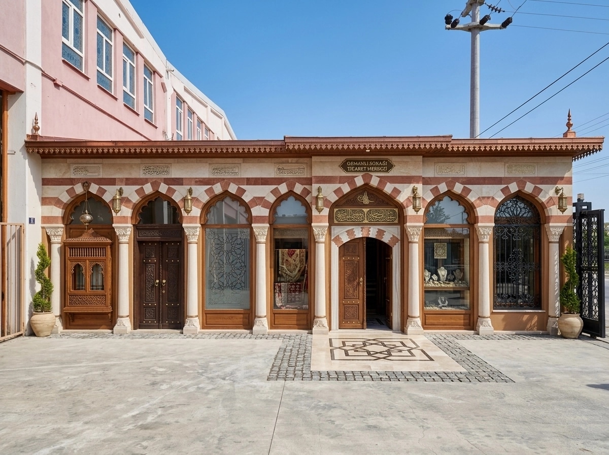 Ottoman Facade Fachada design — facade photo by GenRoom AI