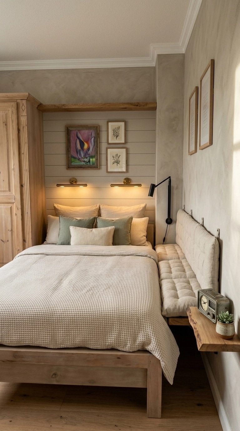 Interior design in Modern Farmhouse style — Bedroom by GenRoom AI