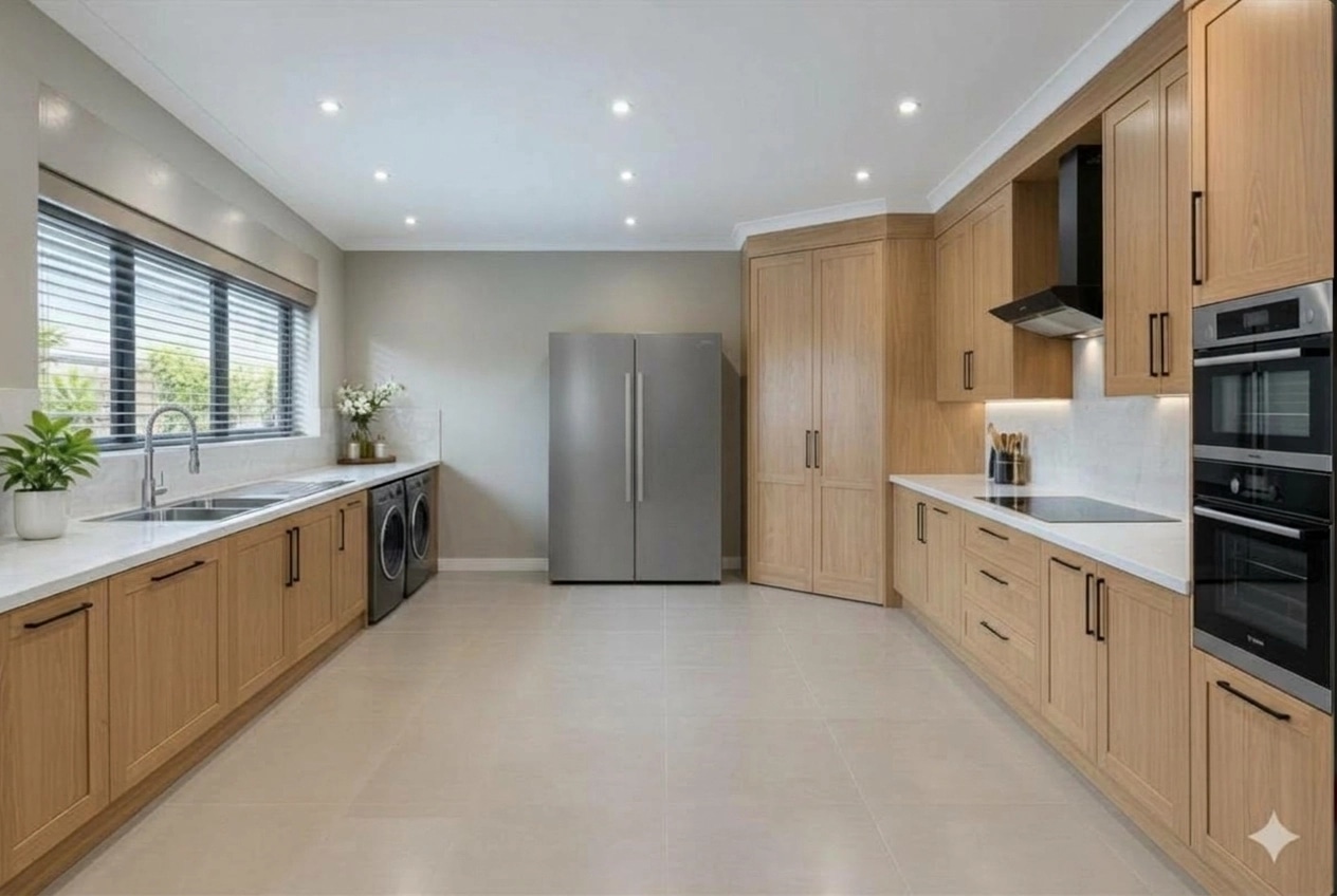 Kitchen interior in no_style style — photo by GenRoom AI