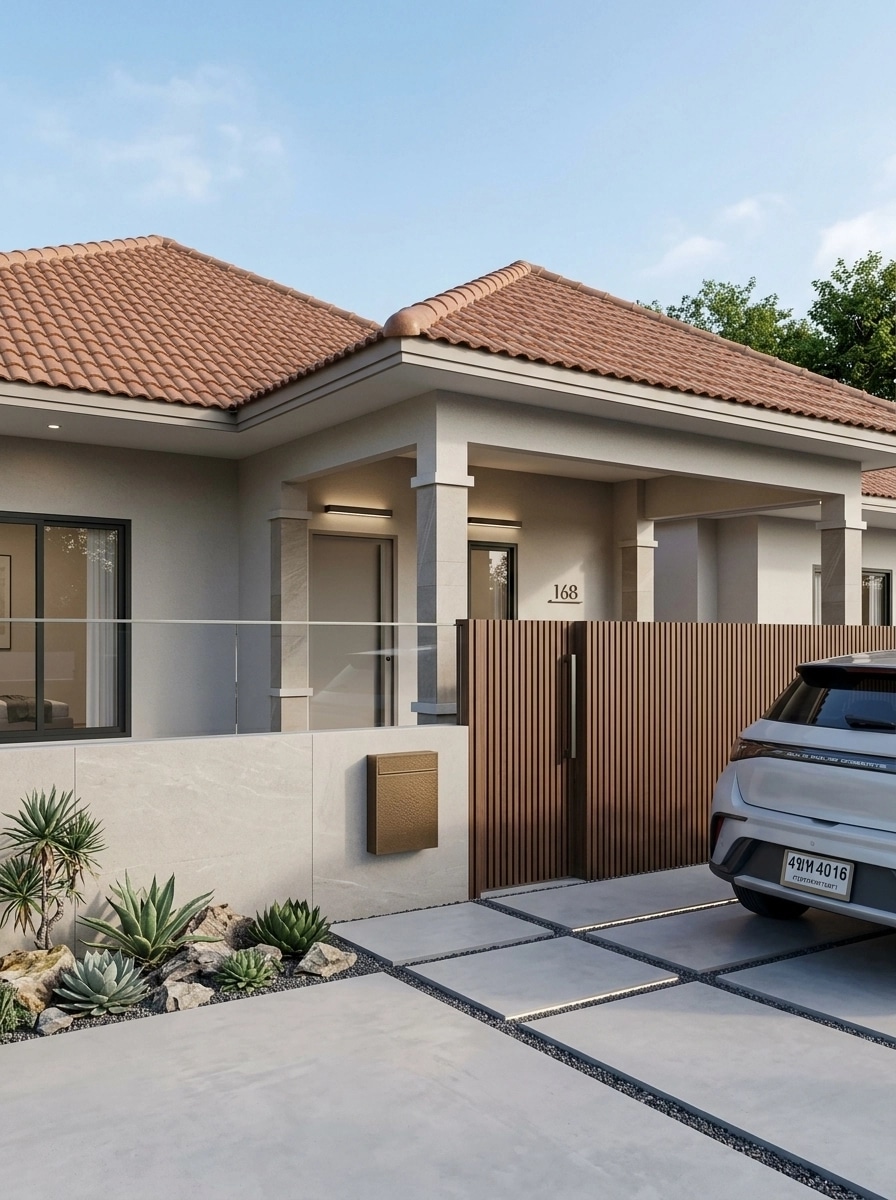Minimalist Facade Facade design — facade photo by GenRoom AI