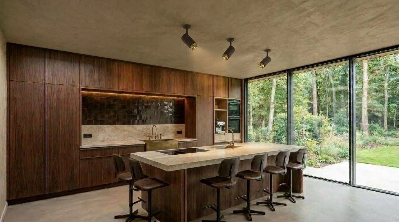 Kitchen interior in no_style style — photo by GenRoom AI