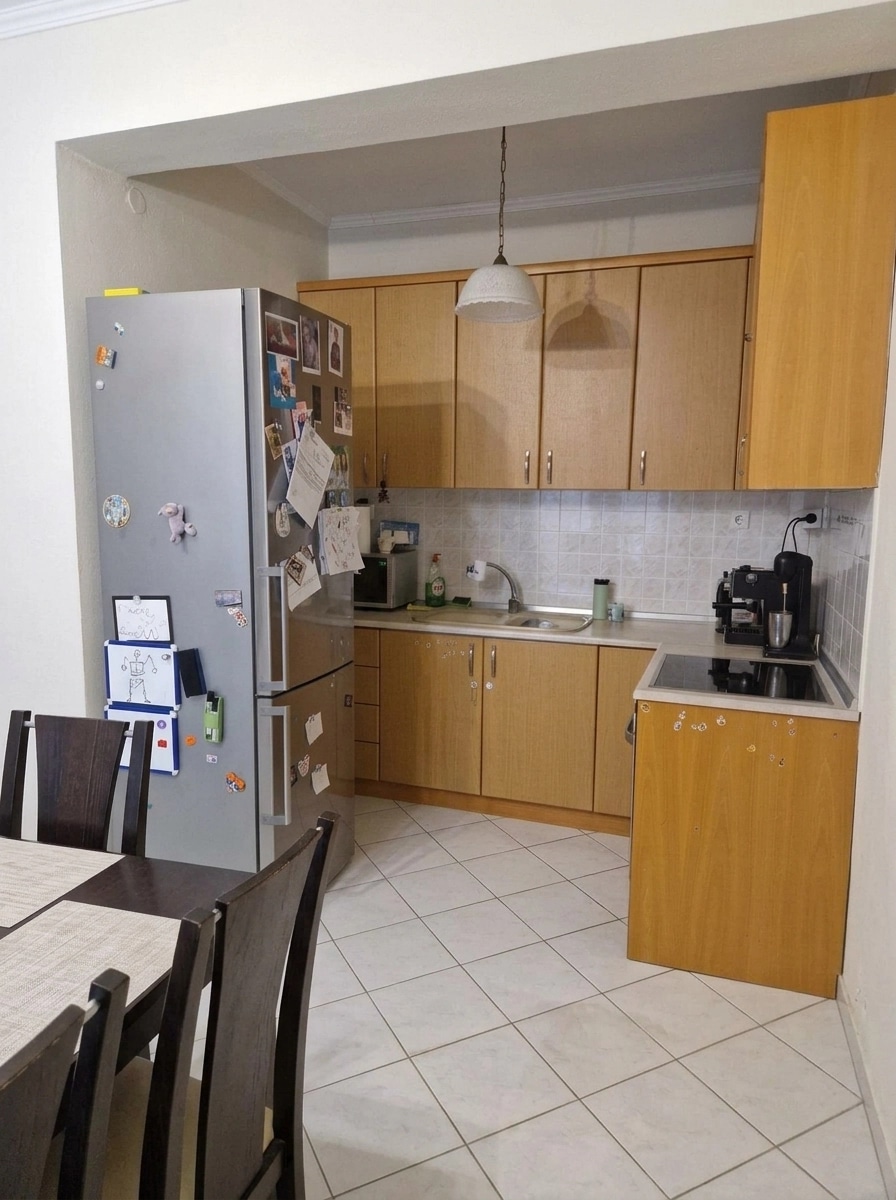 Kitchen interior in no_style style — photo by GenRoom AI
