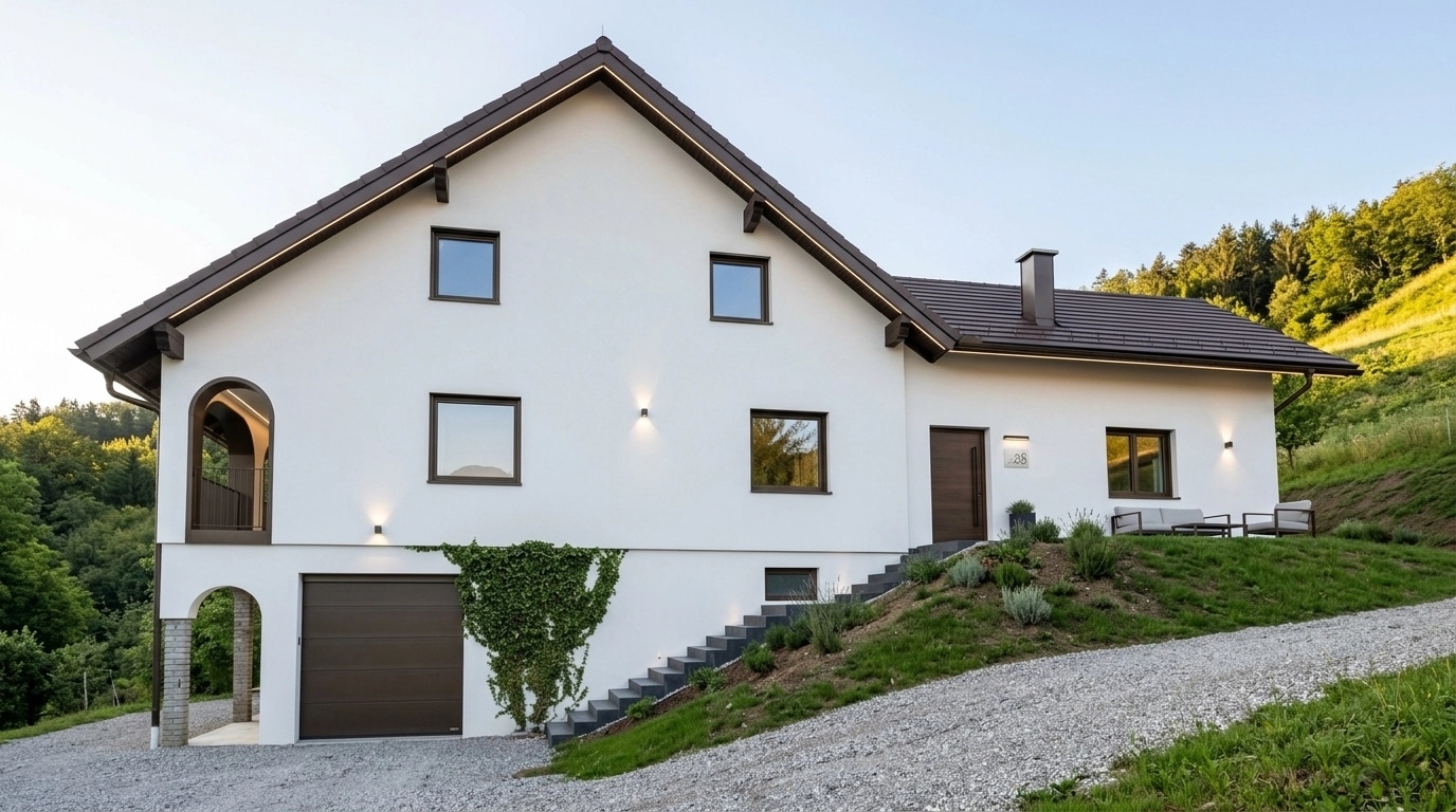 Minimalist Facade Facade design — facade photo by GenRoom AI