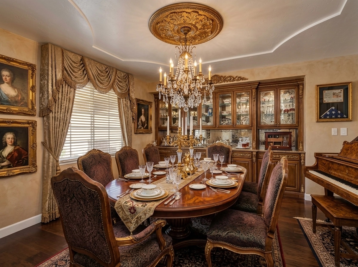 Interior design in Classic style — dining_room by GenRoom AI