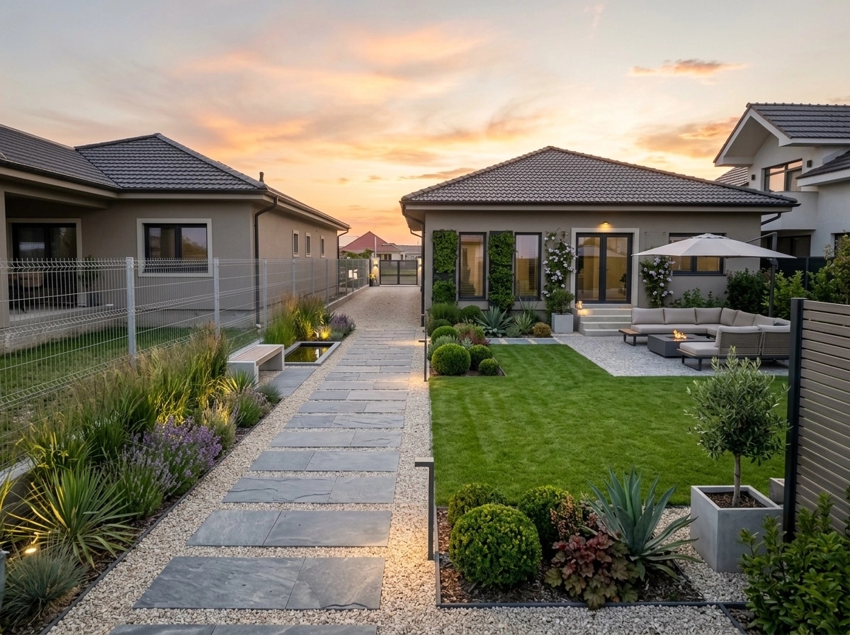 Contemporary Yard Yard design — yard photo by GenRoom AI