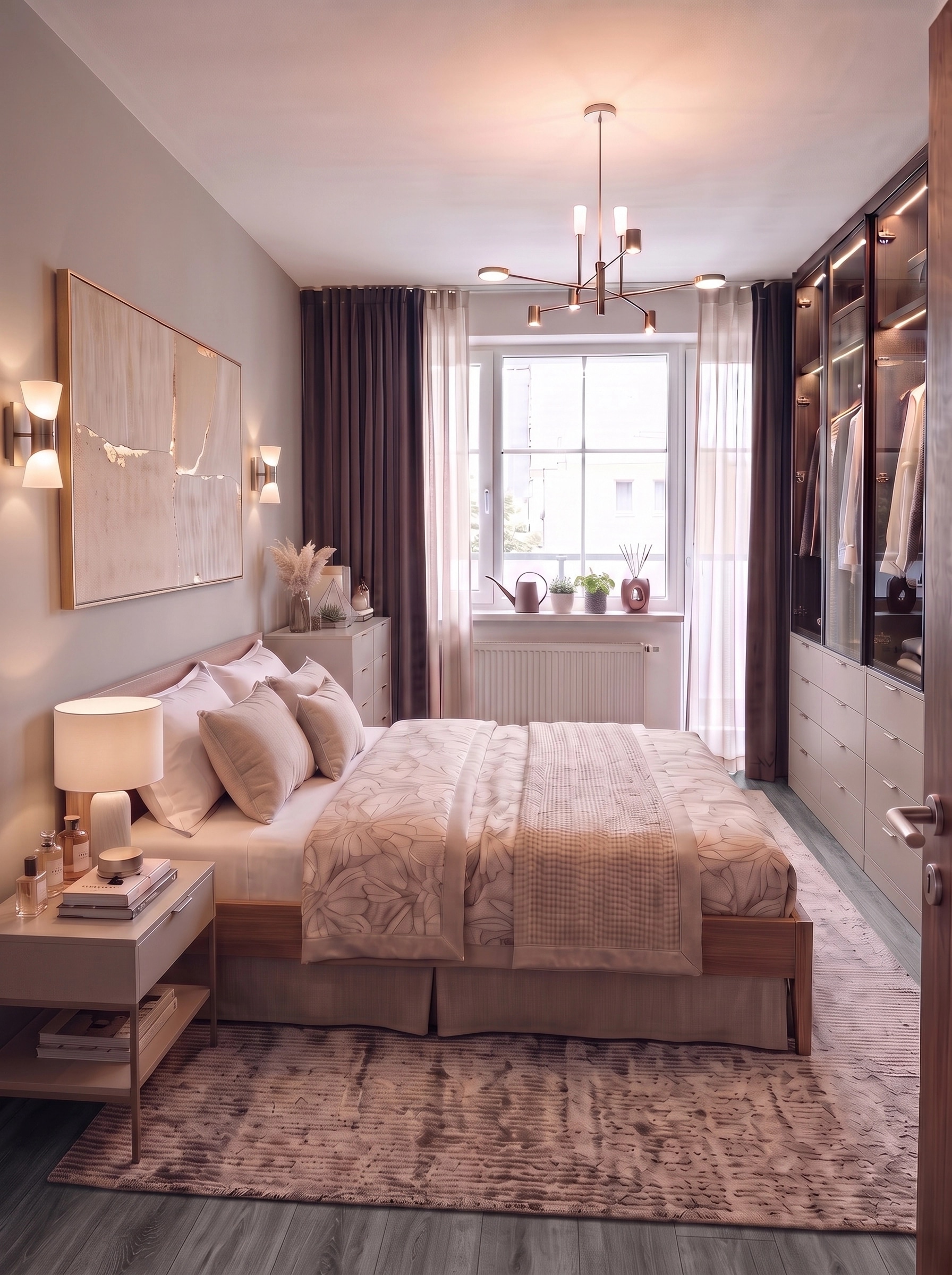 Interior design in Contemporary style — Bedroom by GenRoom AI