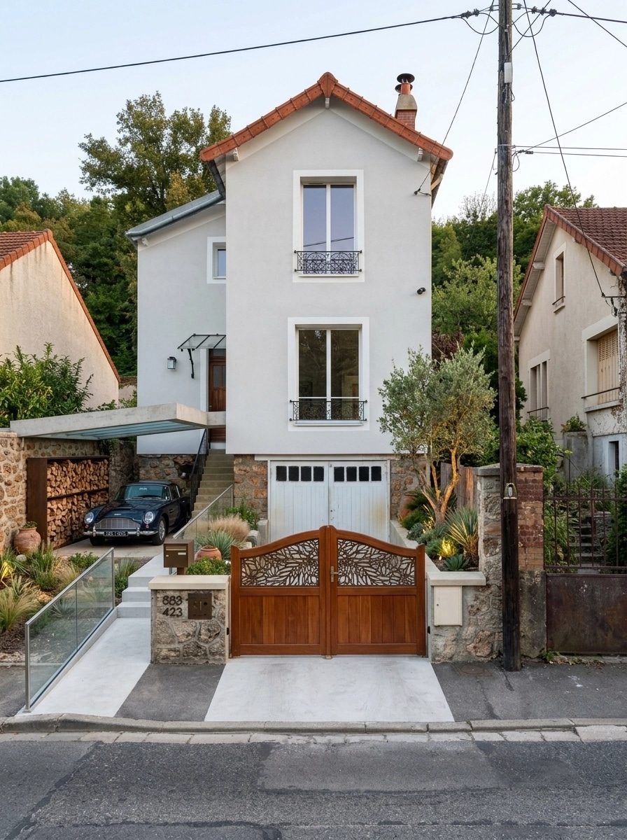 Facade design in Eclectic Facade style — Facade by GenRoom AI