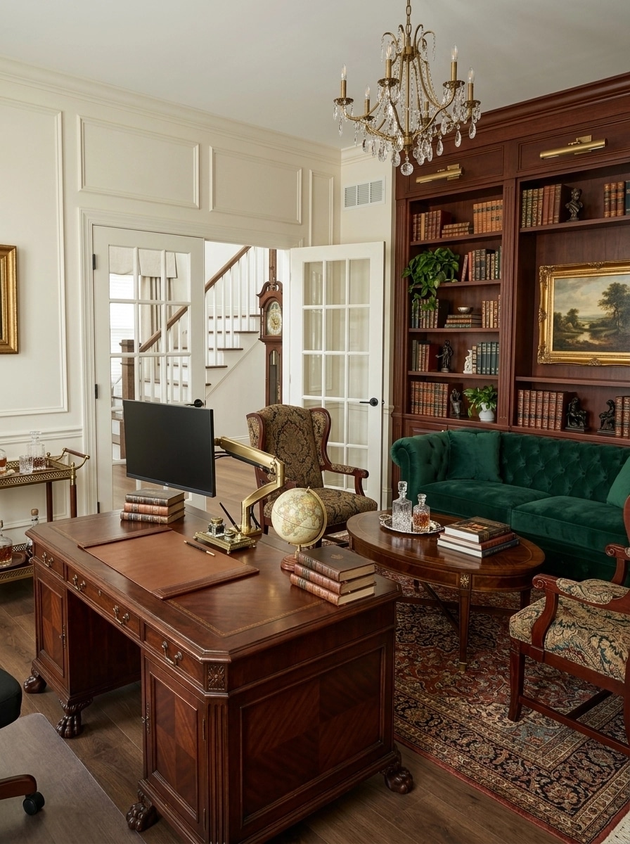 Interior design in Classic style — Living Room by GenRoom AI