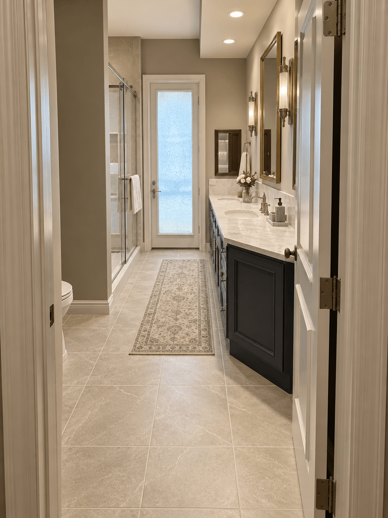Classic Bathroom design — interior photo by GenRoom AI