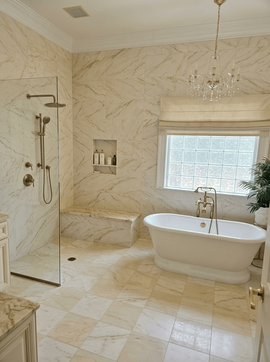 Bathroom interior in no_style style — photo by GenRoom AI