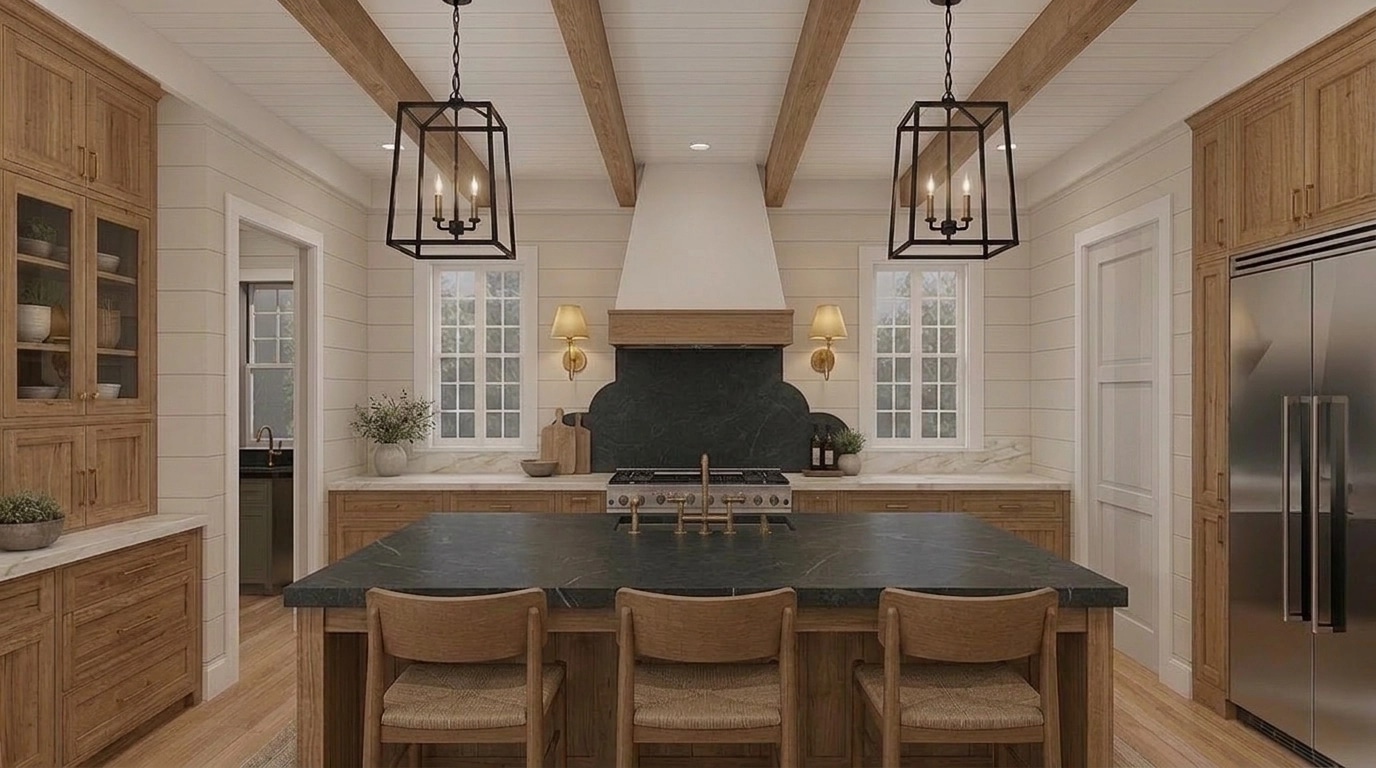 Kitchen interior in no_style style — photo by GenRoom AI