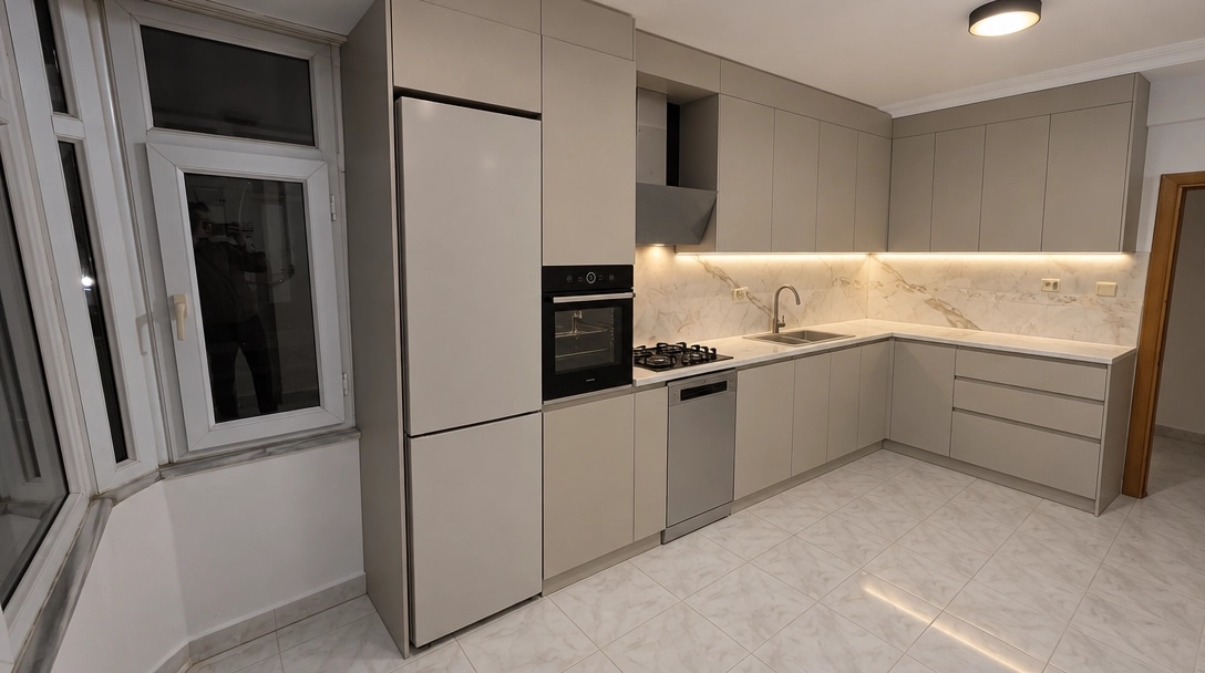 Interior design in Scandinavian style — Kitchen by GenRoom AI