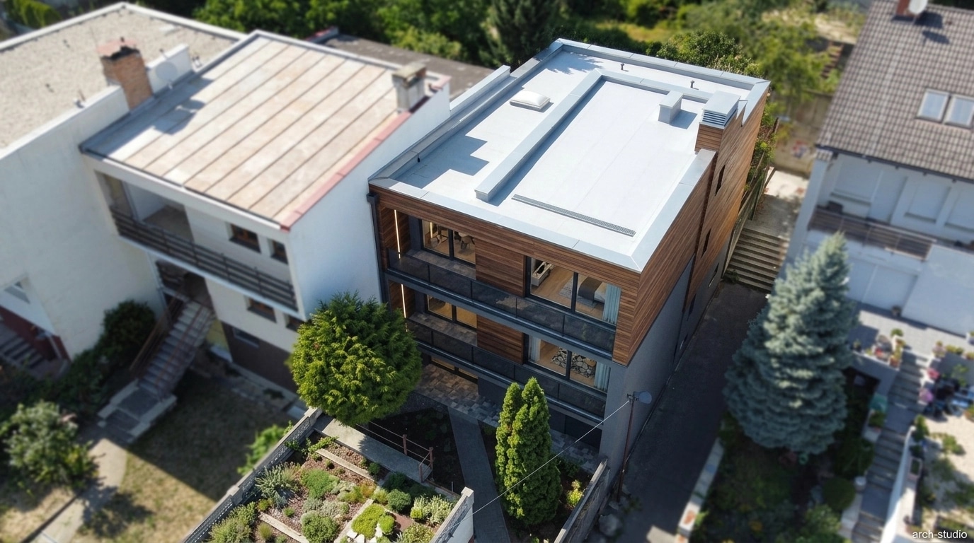 Contemporary Facade Facade design — facade photo by GenRoom AI