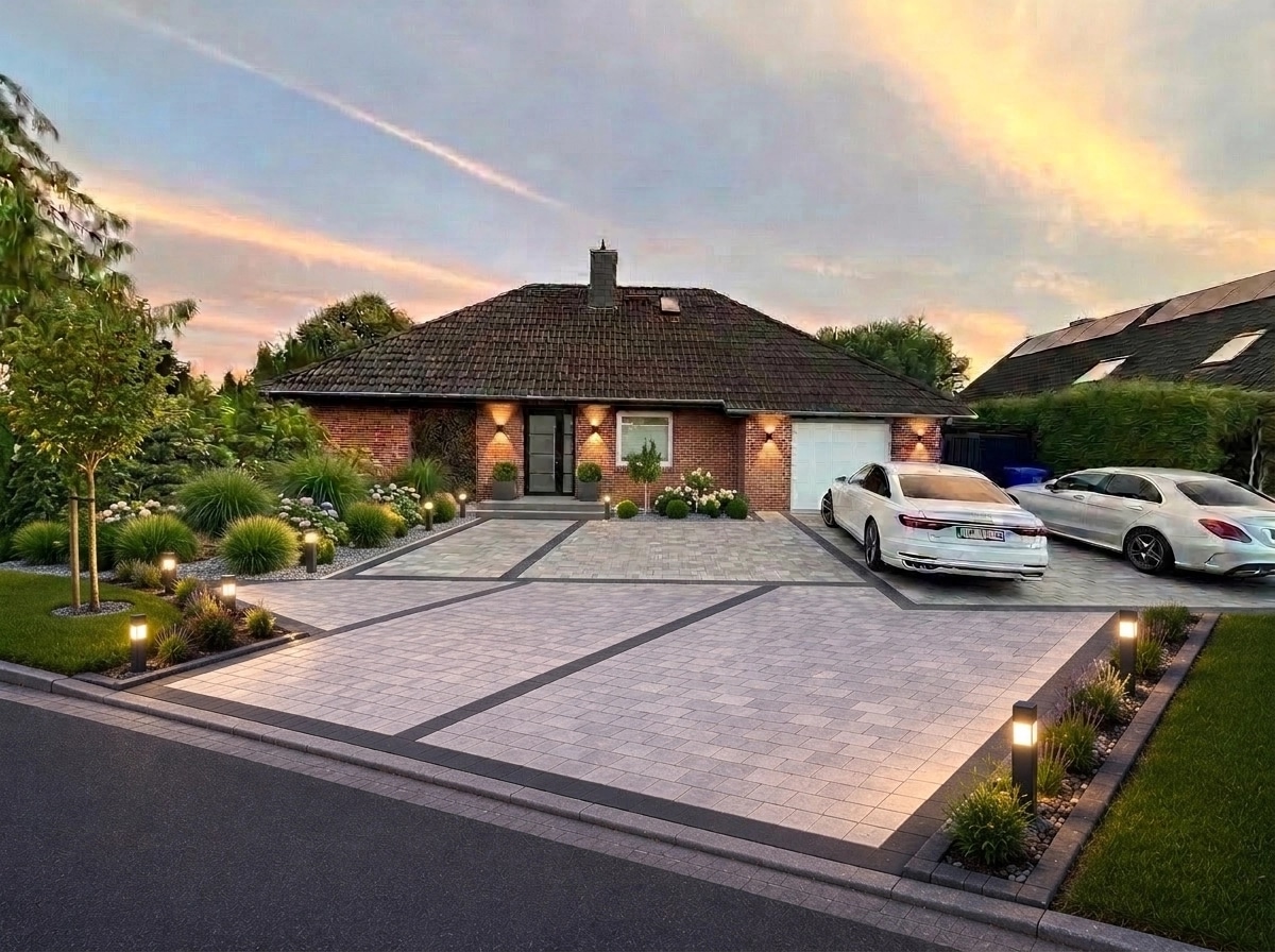 Yard design in no_style style — photo by GenRoom AI