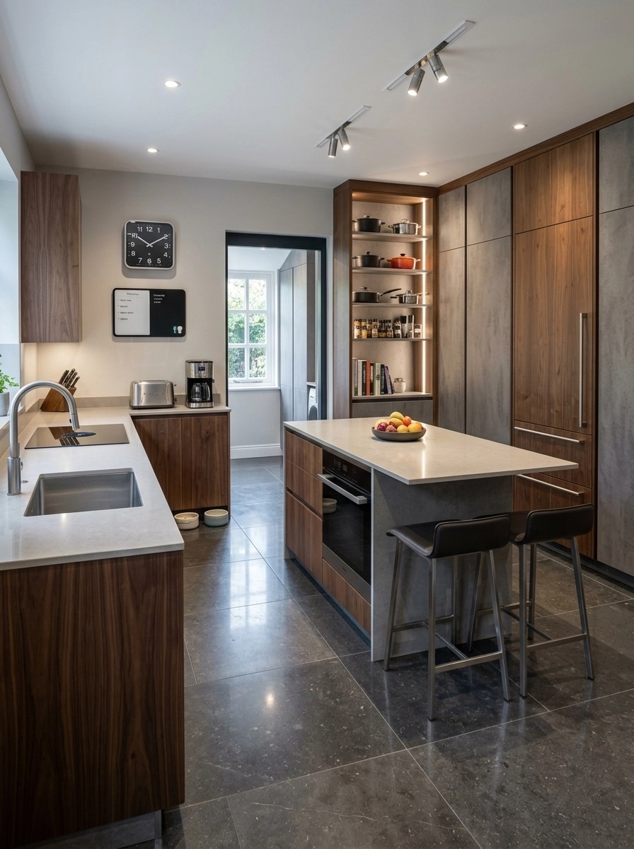 Interior design in Contemporary style — Kitchen by GenRoom AI