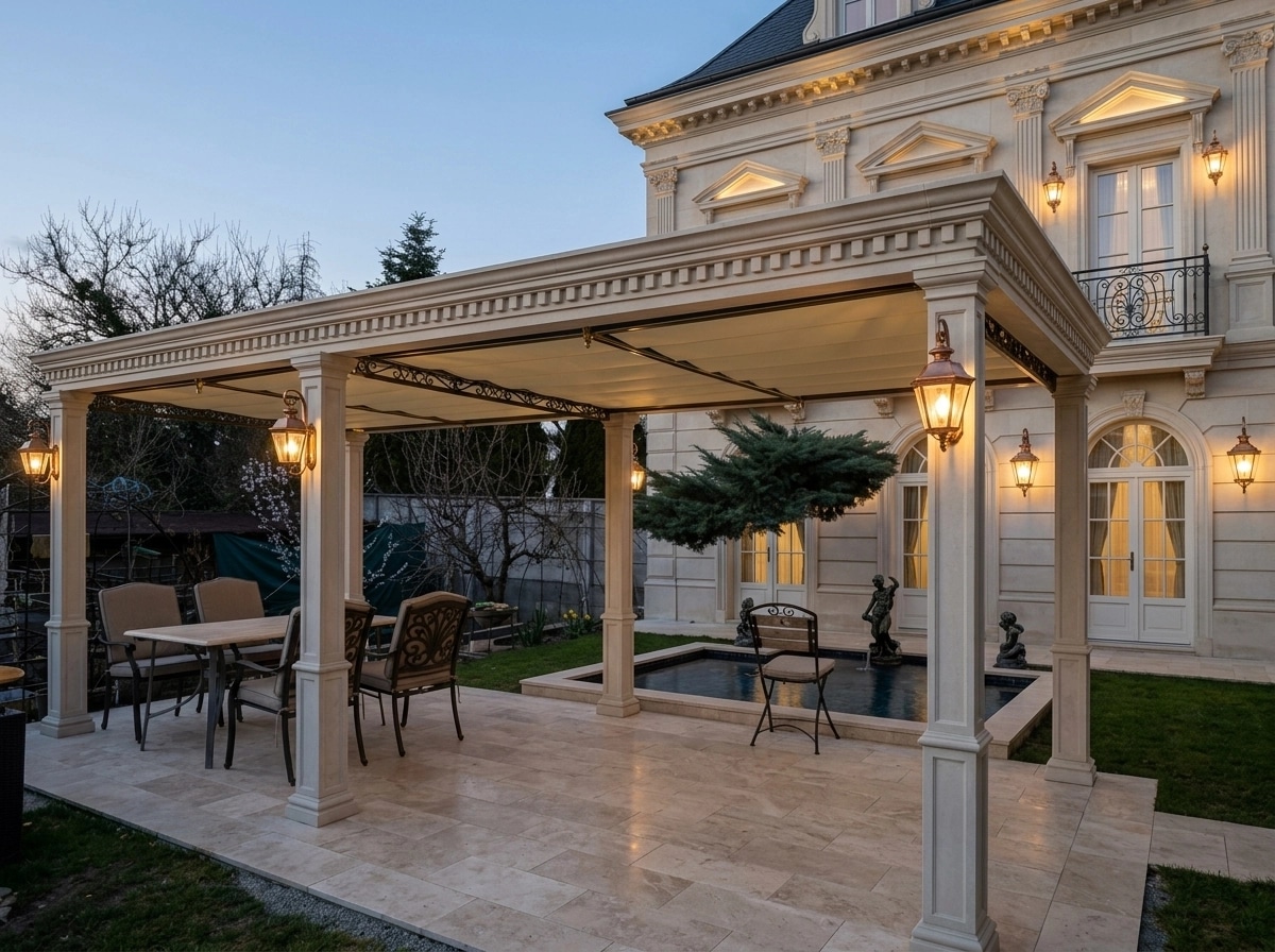 Diseño de fachada en estilo Classic Facade — Fachada por GenRoom AI