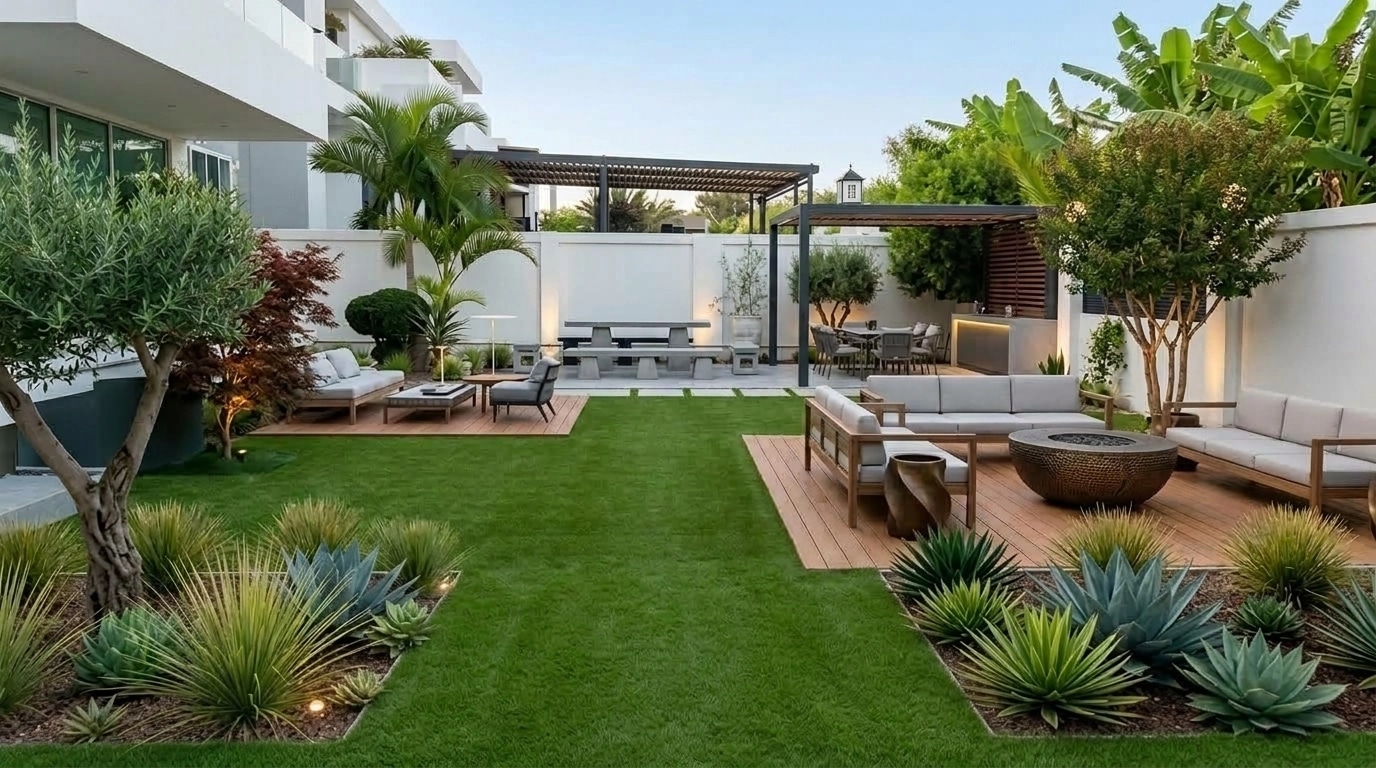 Contemporary Yard Yard design — yard photo by GenRoom AI