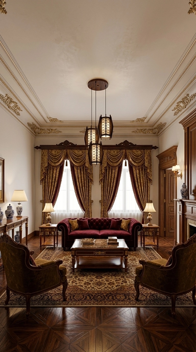 Interior design in Classic style — Living Room by GenRoom AI