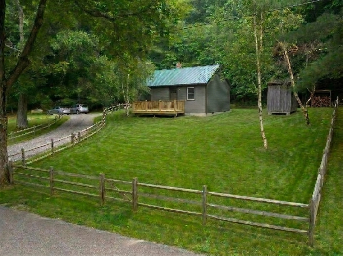 Landscape design in Scandinavian Garden style — Yard by GenRoom AI
