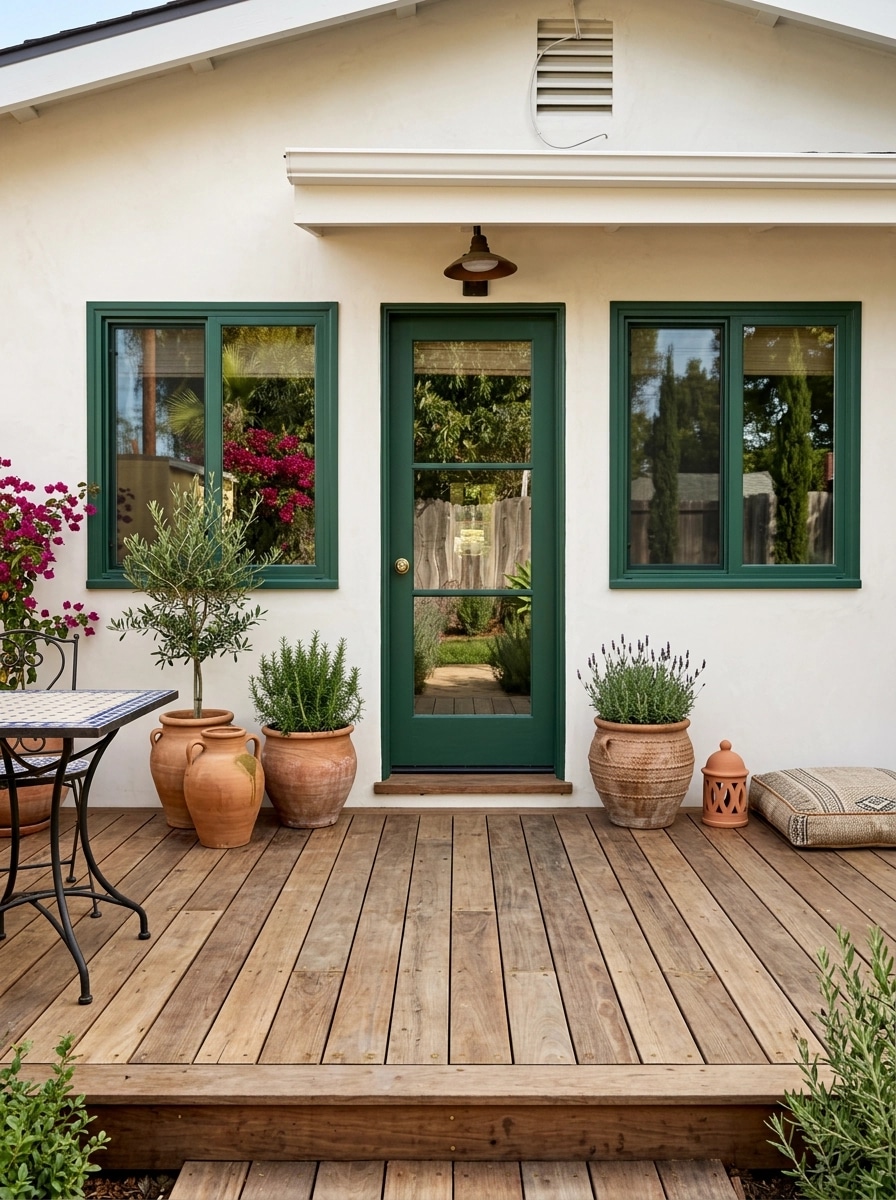 Landscape design in Mediterranean Yard style — Yard by GenRoom AI