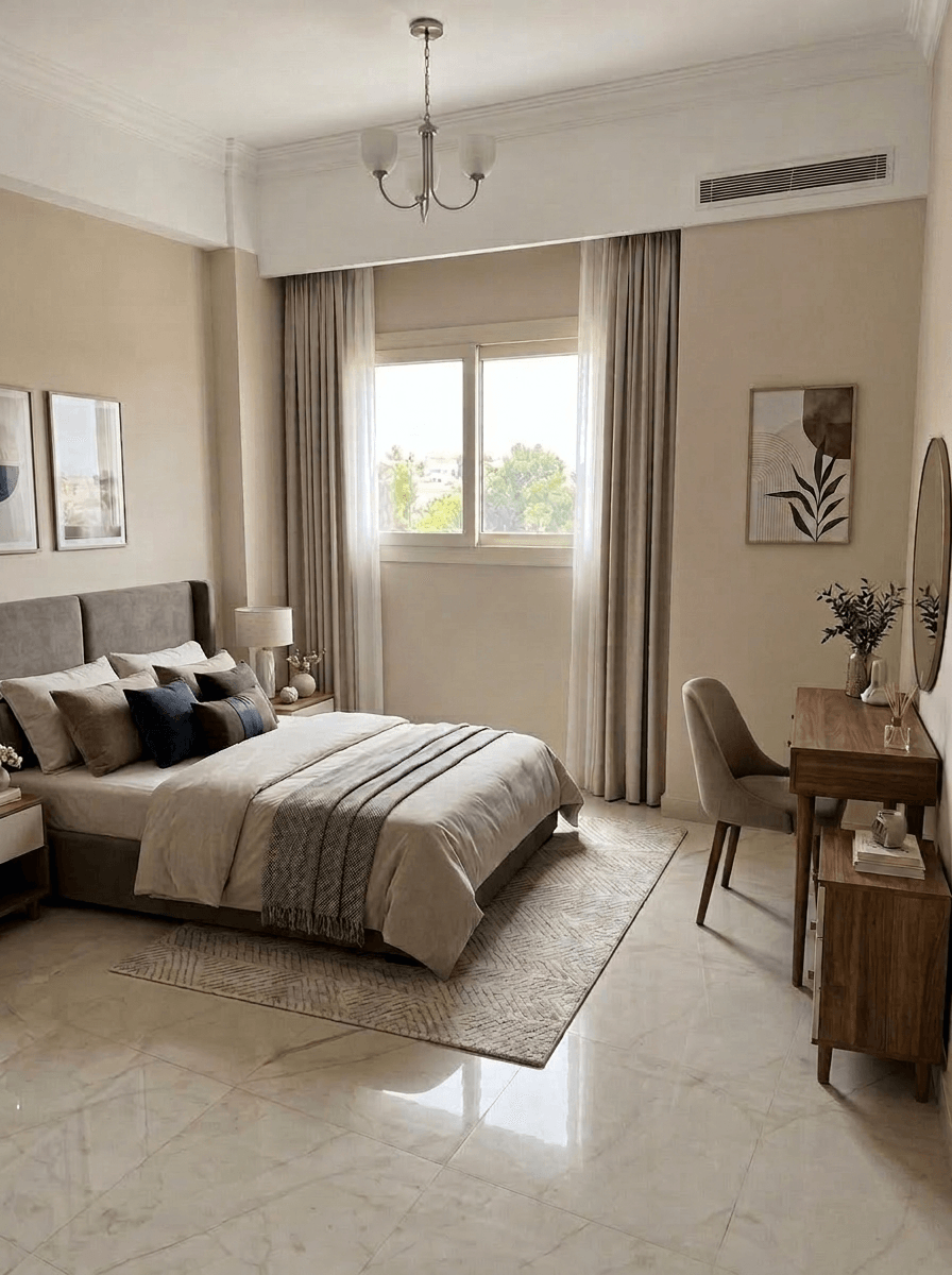 Contemporary Bedroom design — interior photo by GenRoom AI