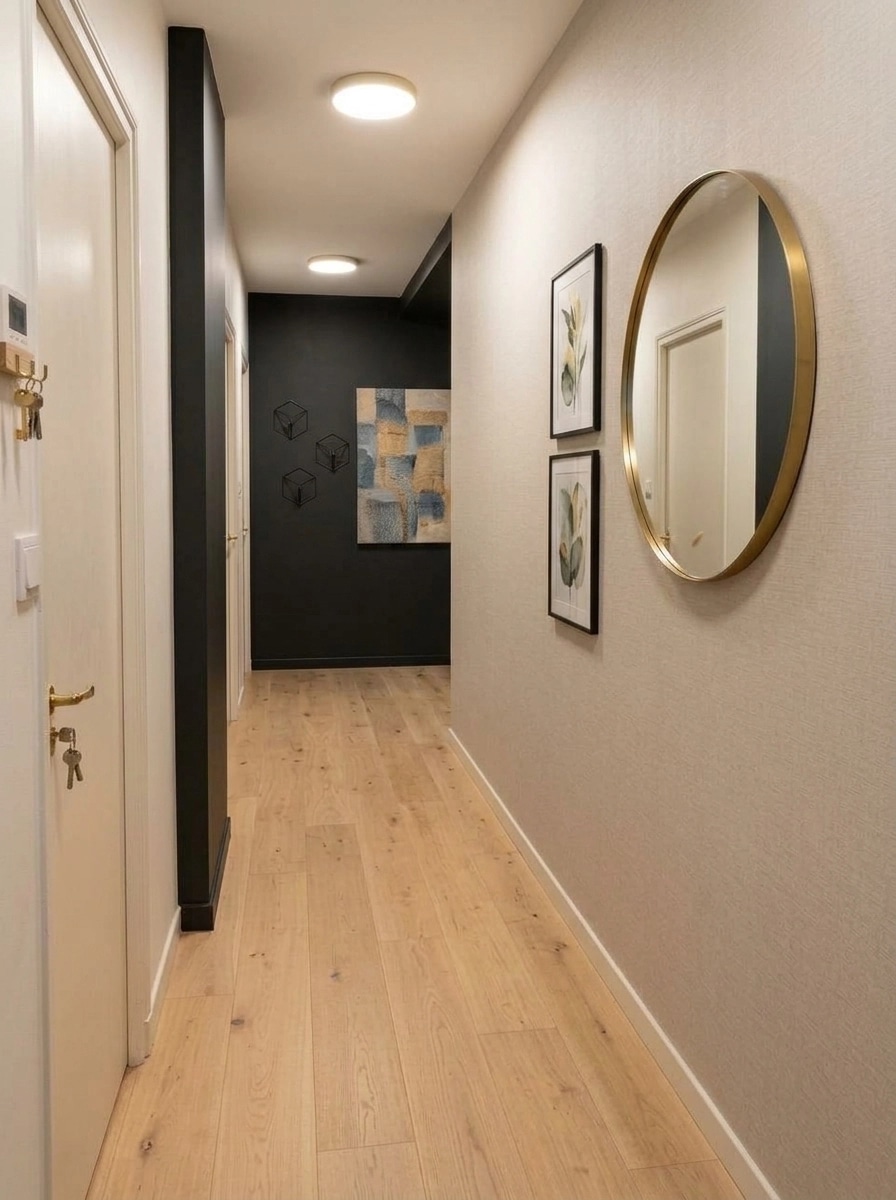 Interior design in Scandinavian style — Hallway by GenRoom AI