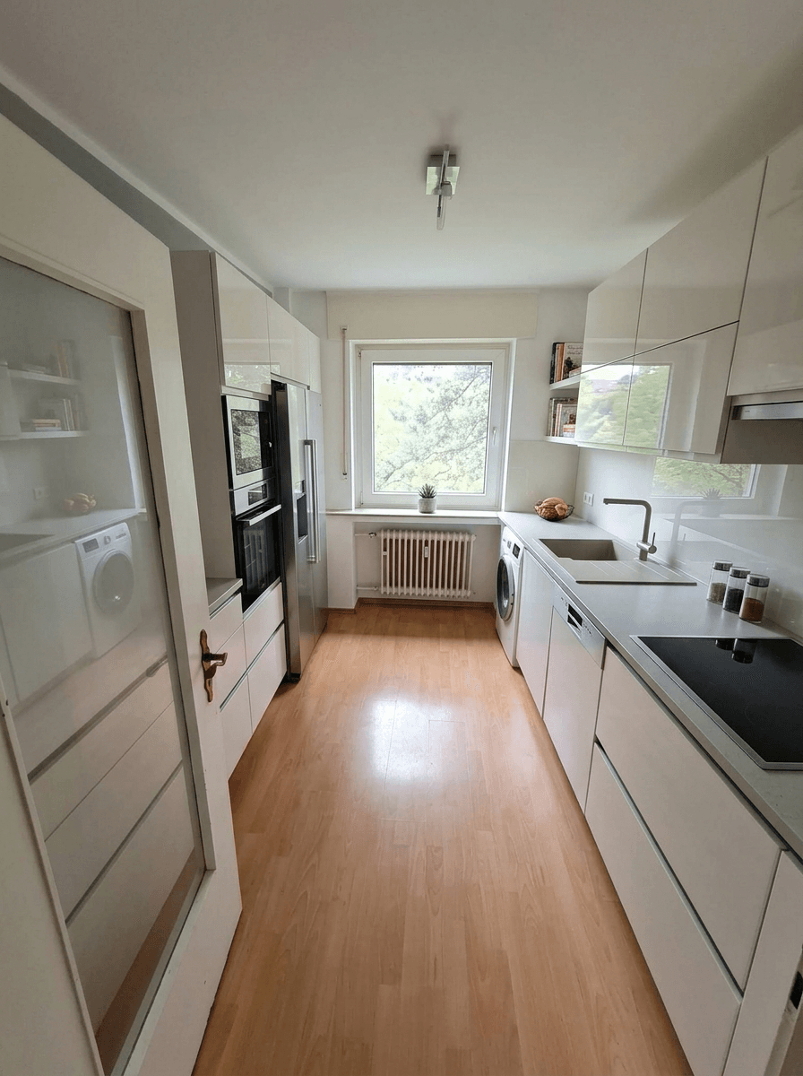Kitchen interior in no_style style — photo by GenRoom AI