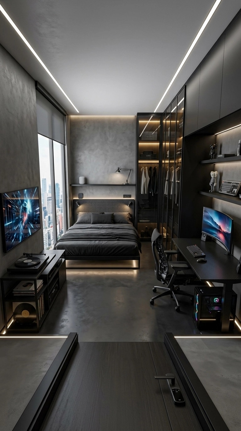 Minimalism Bedroom design — interior photo by GenRoom AI