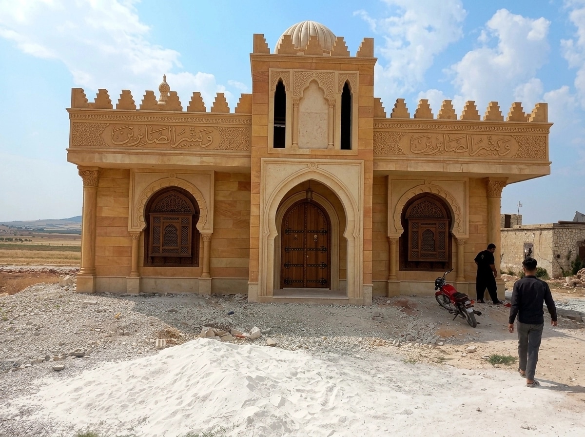 Arabian Facade Facade design — facade photo by GenRoom AI