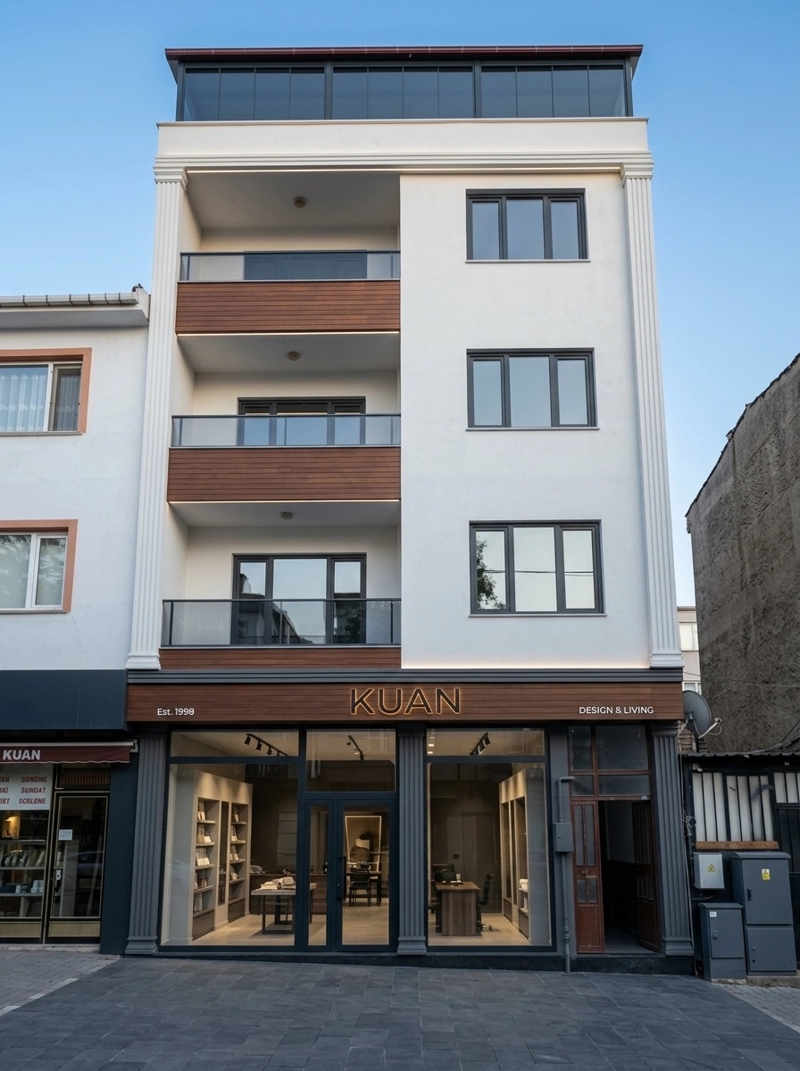 Facade design in Minimalist Facade style — Facade by GenRoom AI